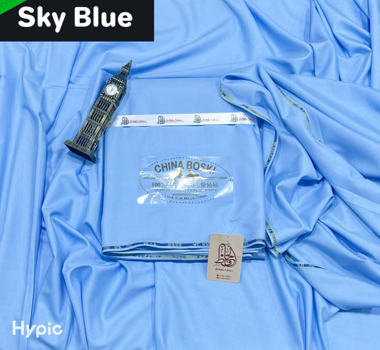 Premium💫Wash n Wear Boski [SKY BLUE]