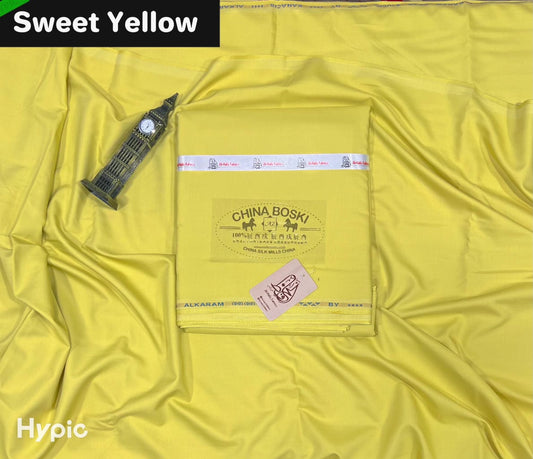 Premium💫Wash n Wear Boski [Sweet Yellow]