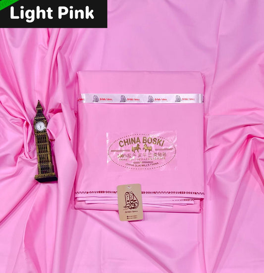 Premium💫Wash n Wear Boski [Light Pink]