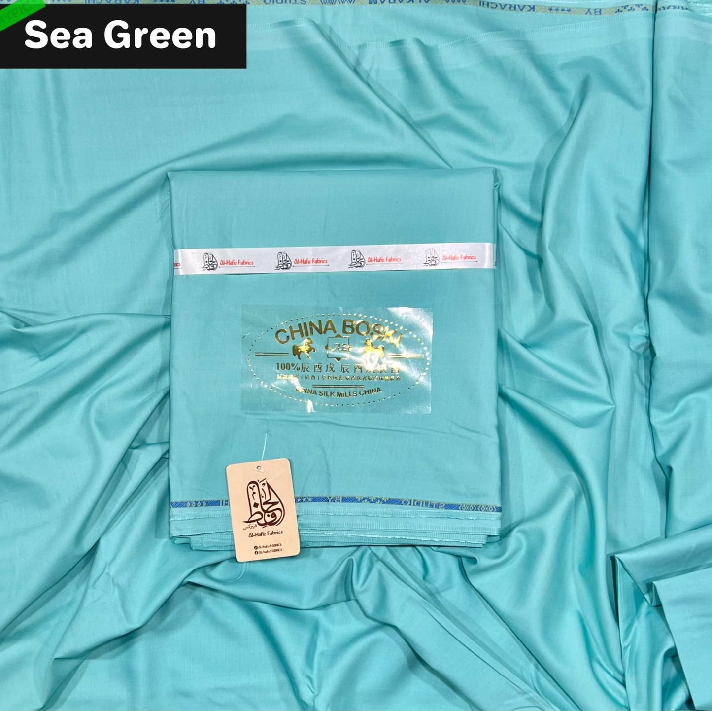 Premium💫Wash n Wear Boski [Sea Green]